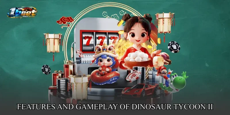 Features and Gameplay of Dinosaur Tycoon II