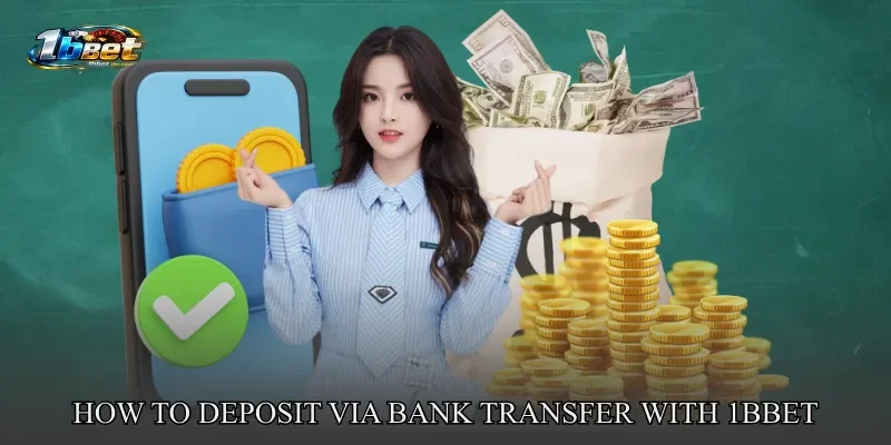 How to Deposit via Bank Transfer with 1BBET deposit