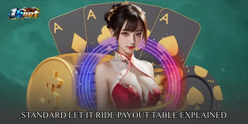 Standard Let It Ride Payout Table Explained
